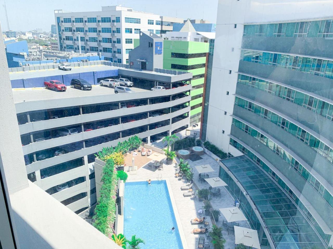 Lujoso Depa Con Vista A Todo Guayaquil! Apartman Kültér fotó